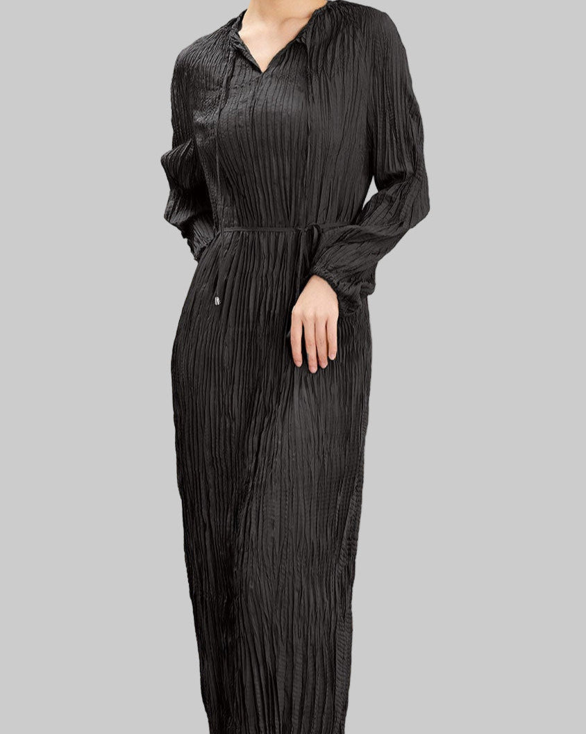 PLEATS PLEASE ISSEY MIYAKE Style Irregular Pleated Dress